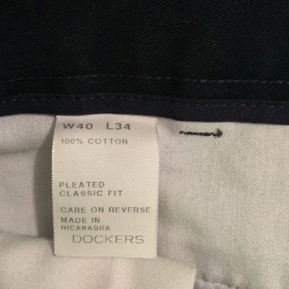 Dockers Dark Navy Dress Pants - Picture 3 of 3